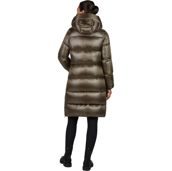 2025 Pikeur Womens Pikeur Quilted Coat 802501 145 080 - Slate Brown